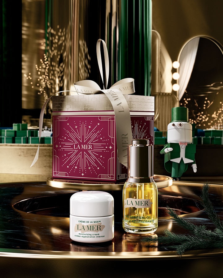 Kit Rotina Glow Renewal Oil e Creme de La Mer